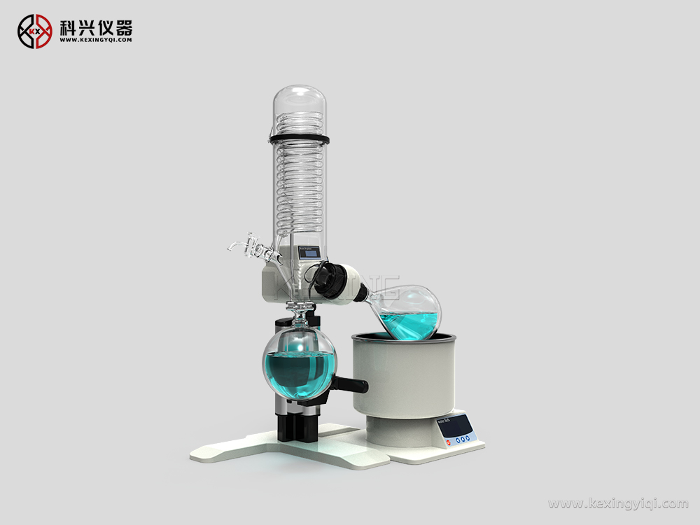 旋轉蒸發(fā)儀小型技術手動側面